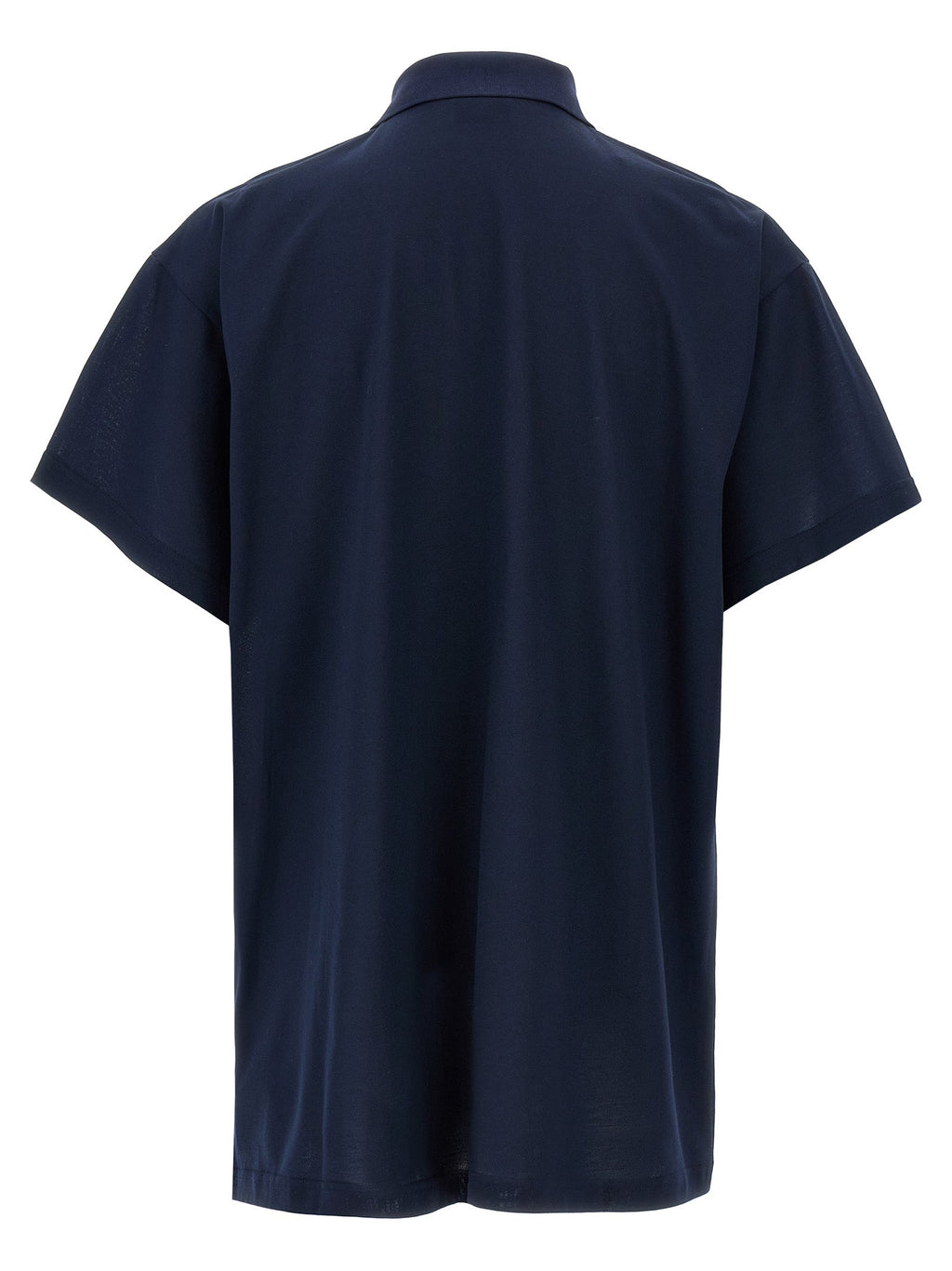 Balenciaga Blue Cotton Polo Shirt Balenciaga
