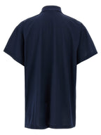 Balenciaga Blue Cotton Polo Shirt Balenciaga