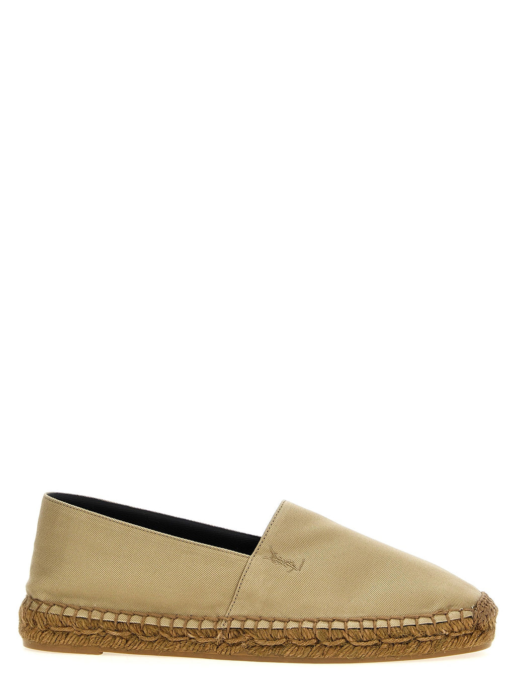 Saint Laurent Beige Cotton Espadrilles Saint Laurent