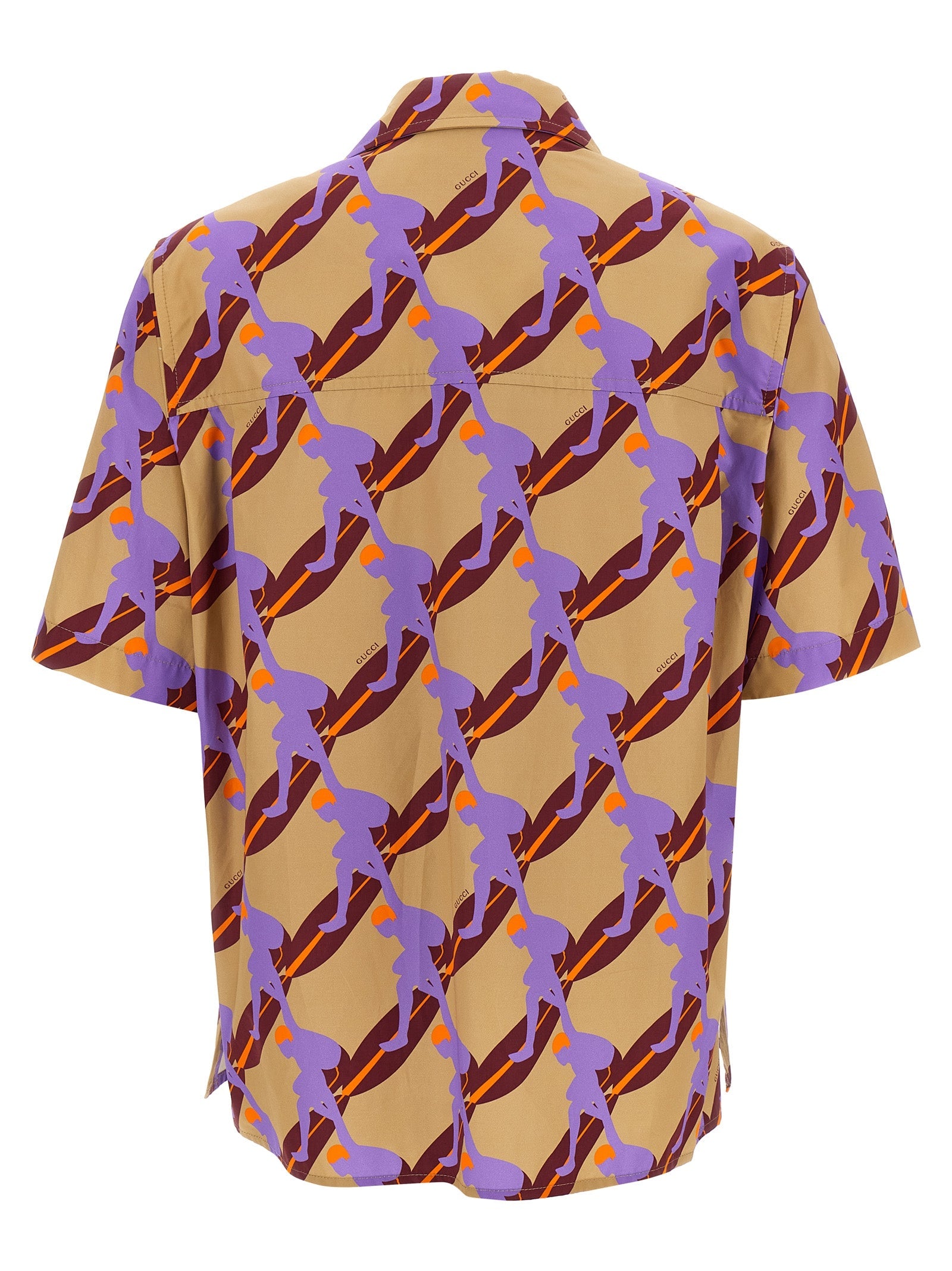 Gucci Multicolor Cotton Blouse Gucci