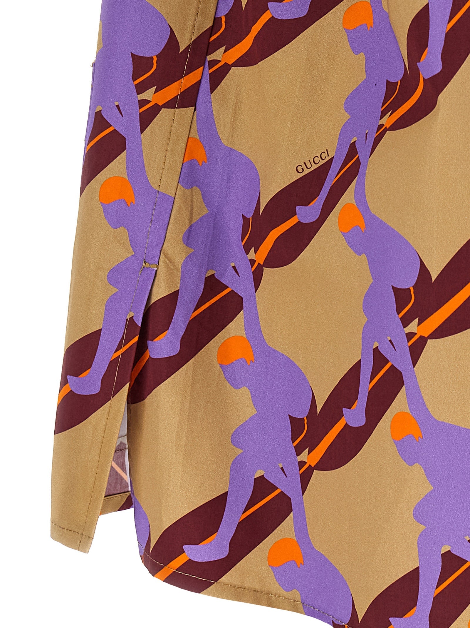 Gucci Multicolor Cotton Blouse Gucci