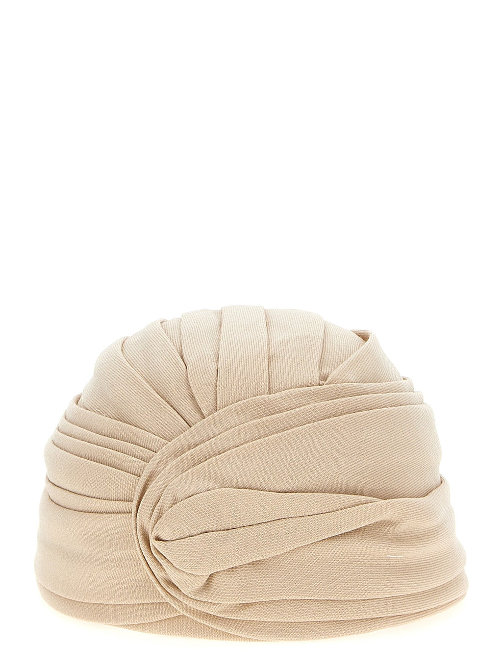 Valentino Garavani Beige Virgin Wool Hat Valentino Garavani