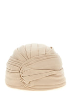 Valentino Garavani Beige Virgin Wool Hat Valentino Garavani