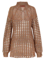 Valentino Garavani Multicolor Linen Cardigan Valentino Garavani