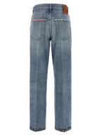 Valentino Garavani Blue Cotton Jeans Denim Valentino Garavani