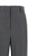 Valentino Garavani Gray Virgin Wool Dress Pants Valentino Garavani