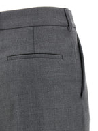 Valentino Garavani Gray Virgin Wool Dress Pants Valentino Garavani