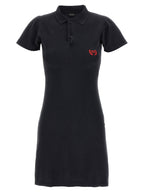 Balenciaga Black Cotton Short Dress Balenciaga