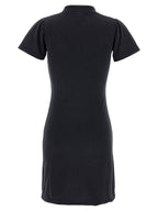 Balenciaga Black Cotton Short Dress Balenciaga