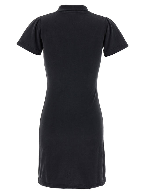 Balenciaga Black Cotton Short Dress Balenciaga