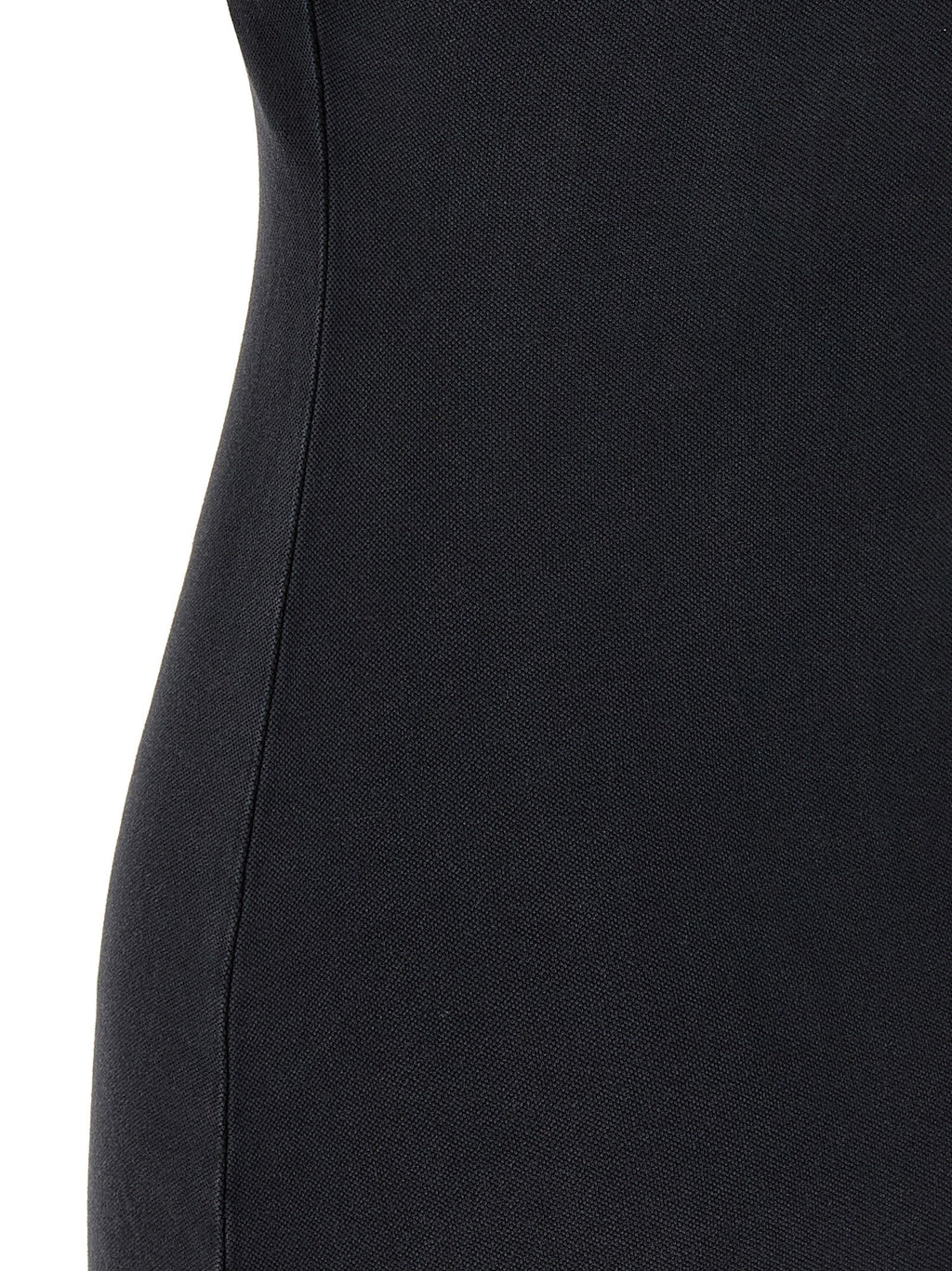 Balenciaga Black Cotton Short Dress Balenciaga