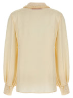 Valentino Garavani Beige Silk Blouse Valentino Garavani