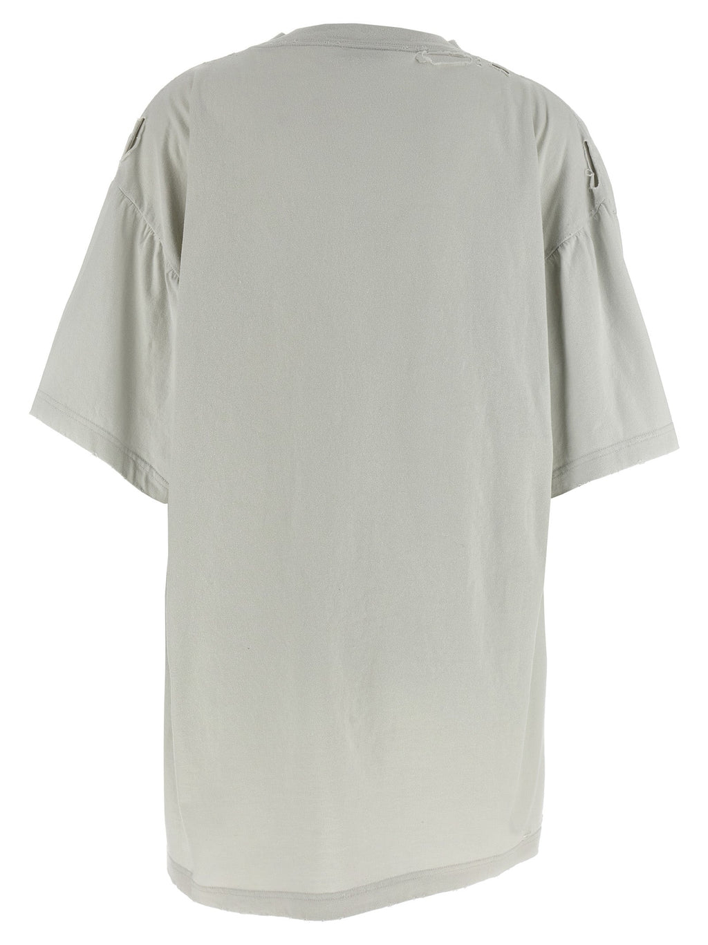 Balenciaga Gray Cotton T-Shirt Balenciaga