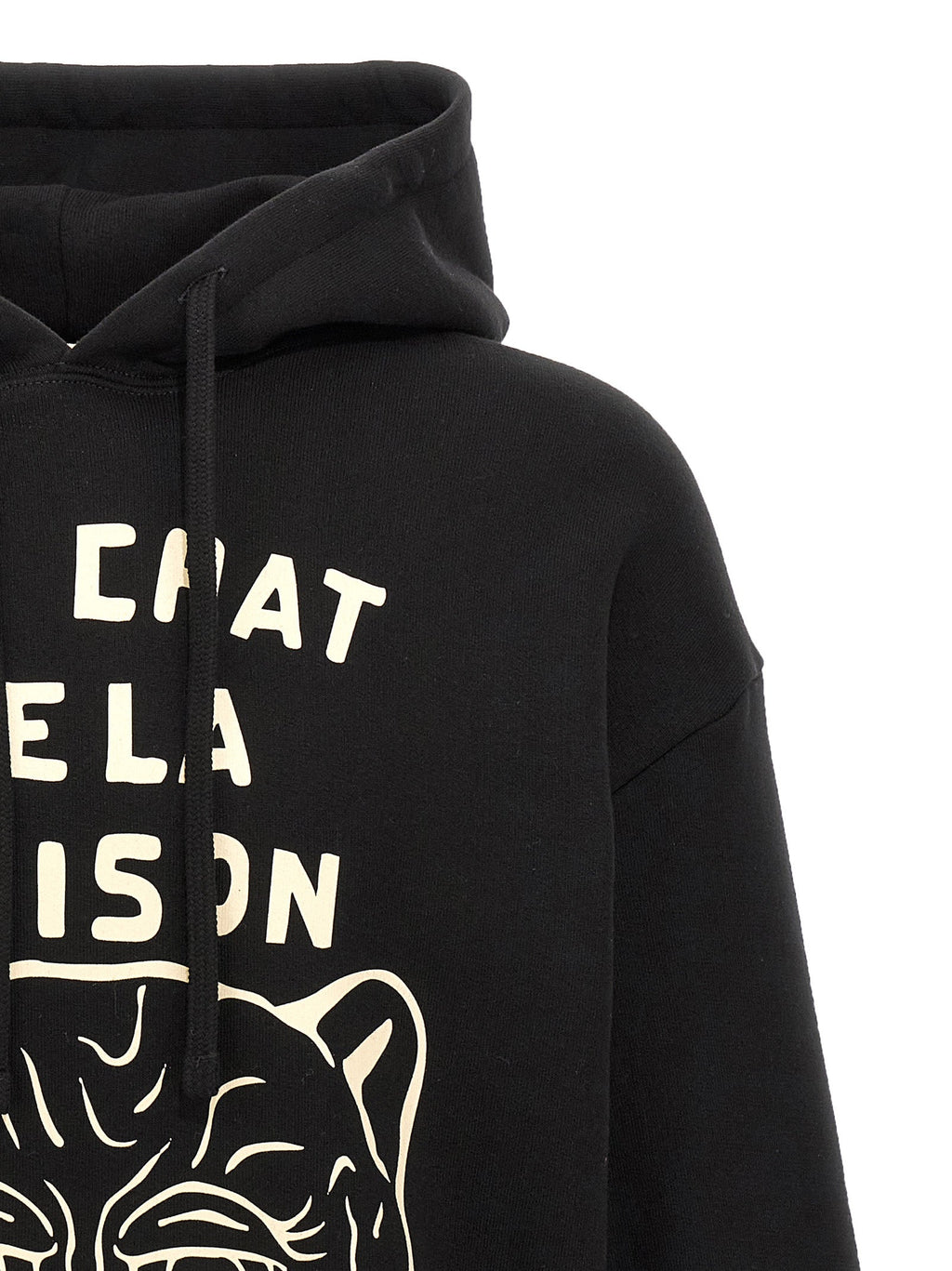 Valentino Garavani Black Cotton Sweatshirt Valentino Garavani