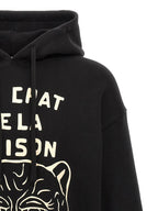Valentino Garavani Black Cotton Sweatshirt Valentino Garavani