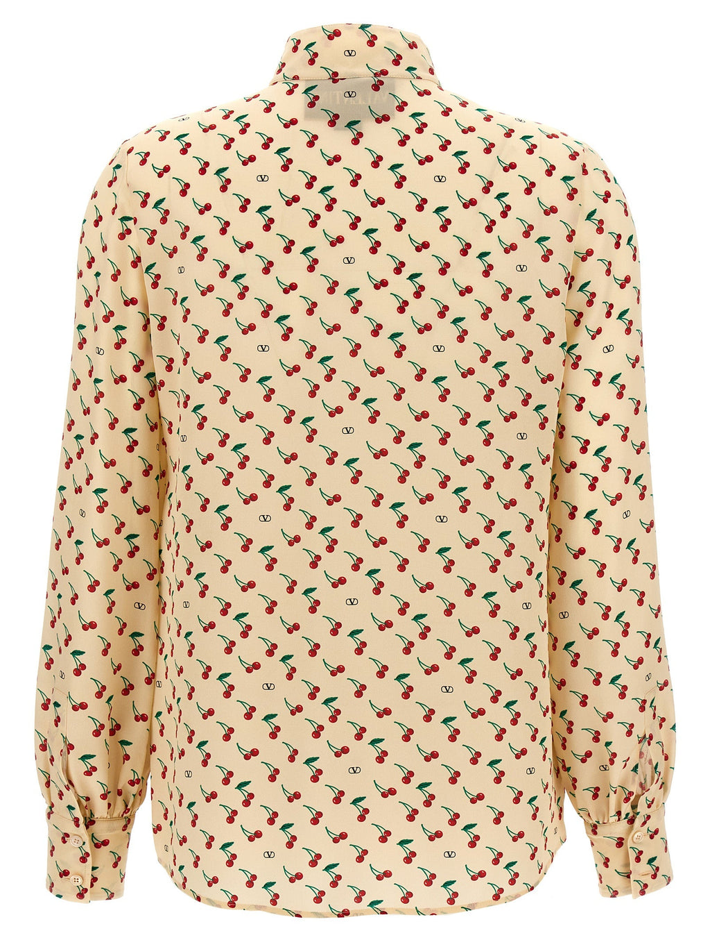 Valentino Garavani Beige Silk Blouse Valentino Garavani