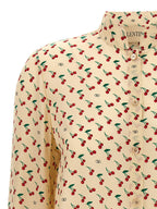 Valentino Garavani Beige Silk Blouse Valentino Garavani