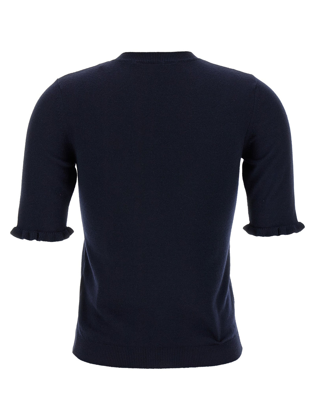 Valentino Garavani Blue Virgin Wool Sweatshirt Valentino Garavani