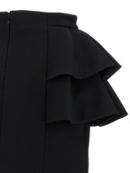 Valentino Garavani Black Virgin Wool Midi Skirt Valentino Garavani