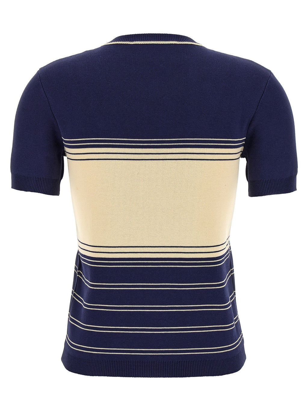 Valentino Garavani Blue Cotton T-Shirt Valentino Garavani