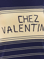 Valentino Garavani Blue Cotton T-Shirt Valentino Garavani