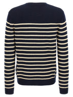 Valentino Garavani Blue Virgin Wool Cardigan Valentino Garavani