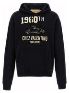 Valentino Garavani Black Cotton Sweatshirt Valentino Garavani