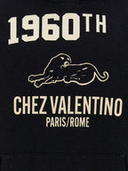 Valentino Garavani Black Cotton Sweatshirt Valentino Garavani