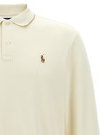 Polo Ralph Lauren Beige Cotton Polo Shirt Polo Ralph Lauren