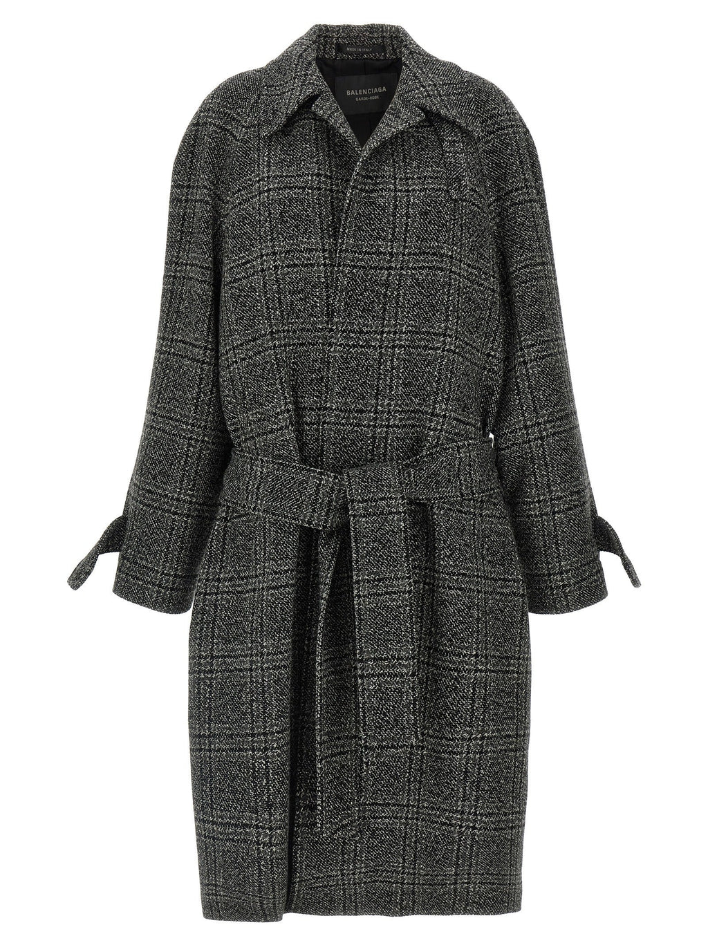 Balenciaga Black Wool Coat Balenciaga