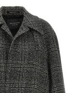 Balenciaga Black Wool Coat Balenciaga