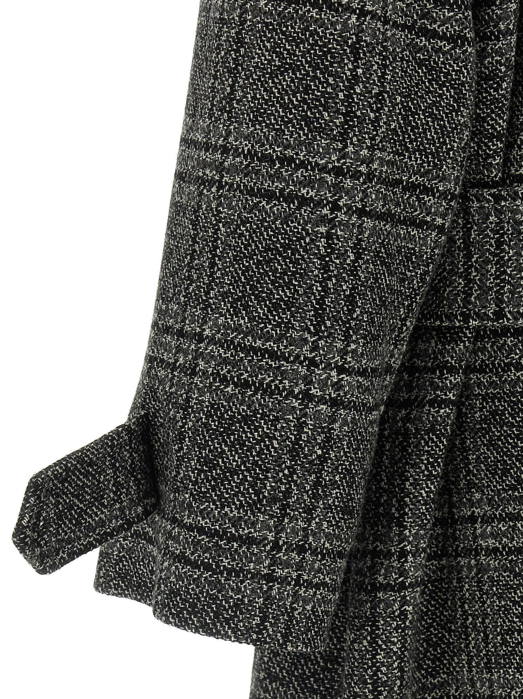 Balenciaga Black Wool Coat Balenciaga