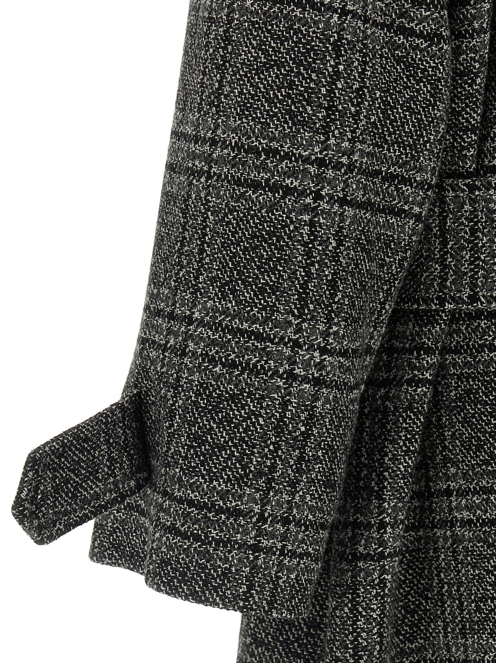 Balenciaga Black Wool Coat Balenciaga