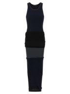 Balenciaga Black Cotton Long Dress Balenciaga