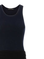 Balenciaga Black Cotton Long Dress Balenciaga