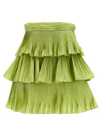 Valentino Garavani Bicolor Silk Long Skirt Valentino Garavani
