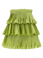 Valentino Garavani Bicolor Silk Long Skirt Valentino Garavani