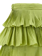 Valentino Garavani Bicolor Silk Long Skirt Valentino Garavani