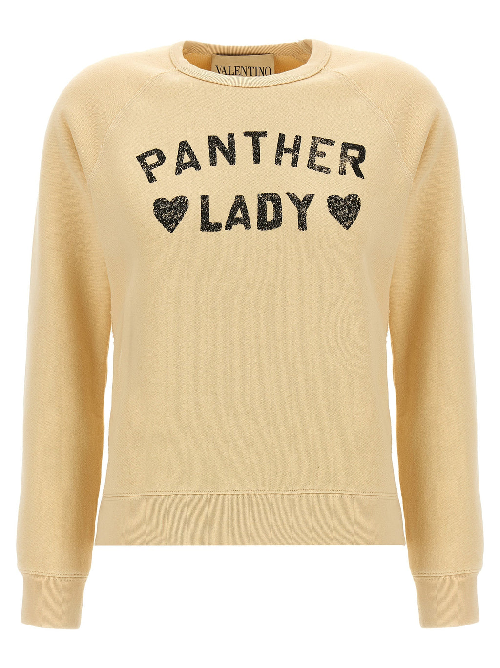 Valentino Garavani Beige Cotton Sweatshirt Valentino Garavani
