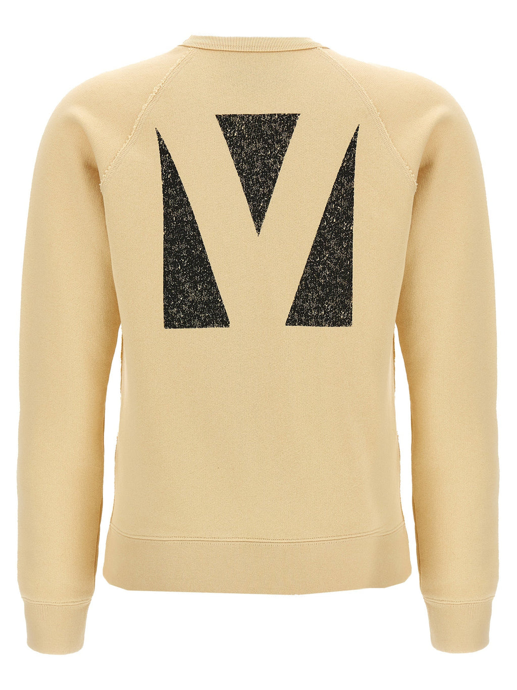 Valentino Garavani Beige Cotton Sweatshirt Valentino Garavani