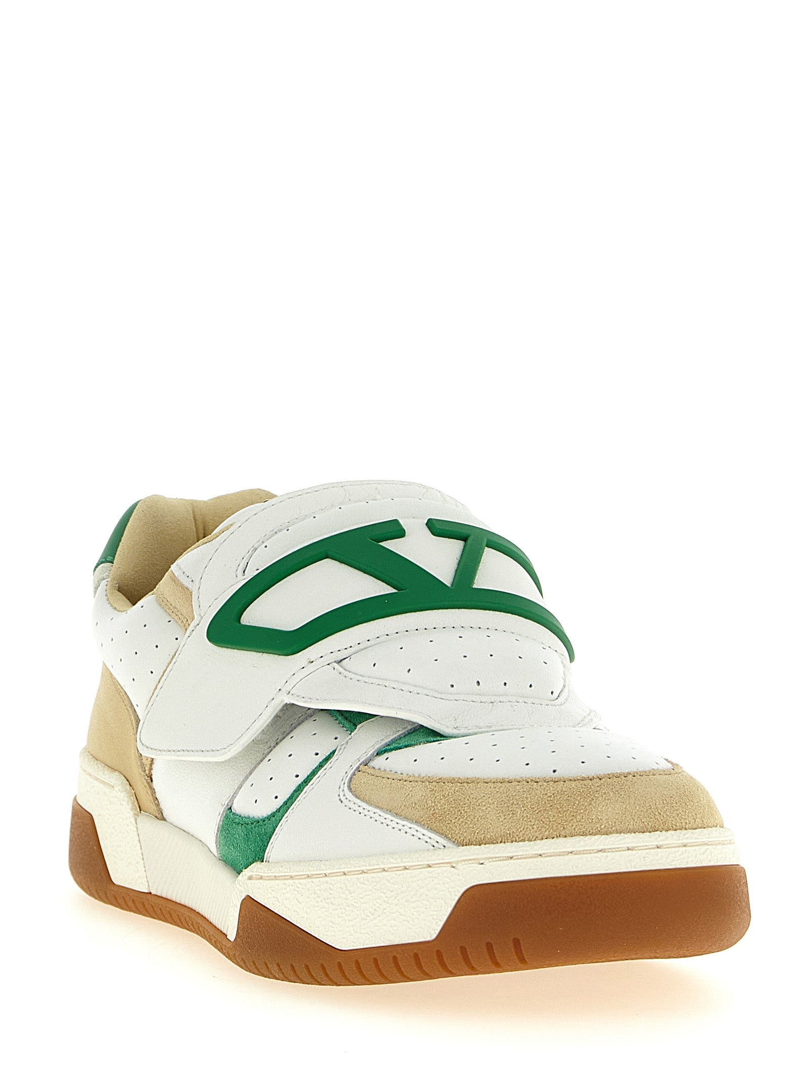 Valentino Garavani Multicolor Leather Athletic Sneakers Valentino Garavani