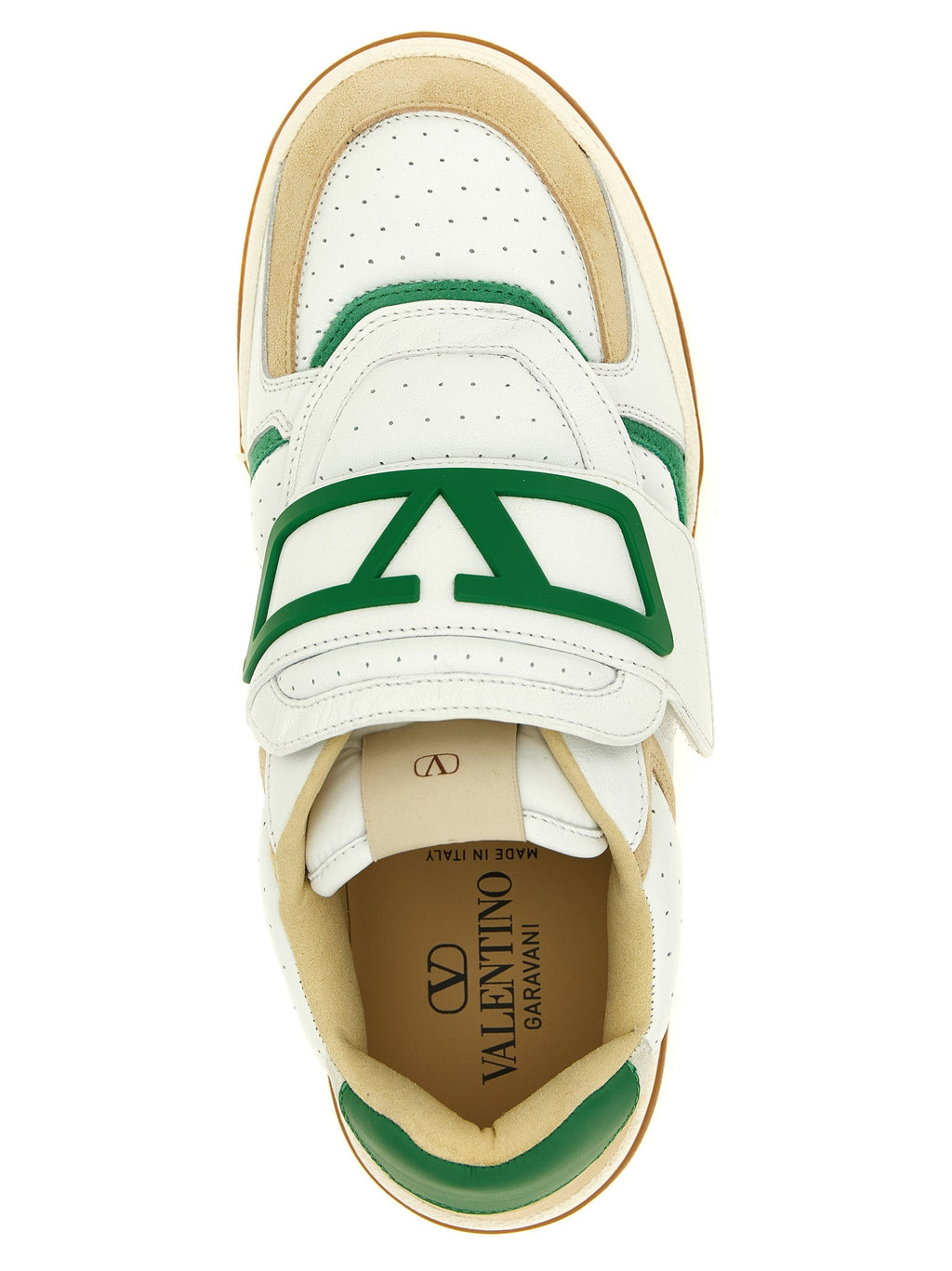 Valentino Garavani Multicolor Leather Athletic Sneakers Valentino Garavani