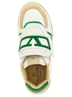 Valentino Garavani Multicolor Leather Athletic Sneakers Valentino Garavani