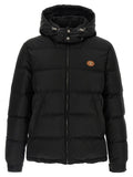 Valentino Garavani Black Polyamide Full-Length Jacket Valentino Garavani