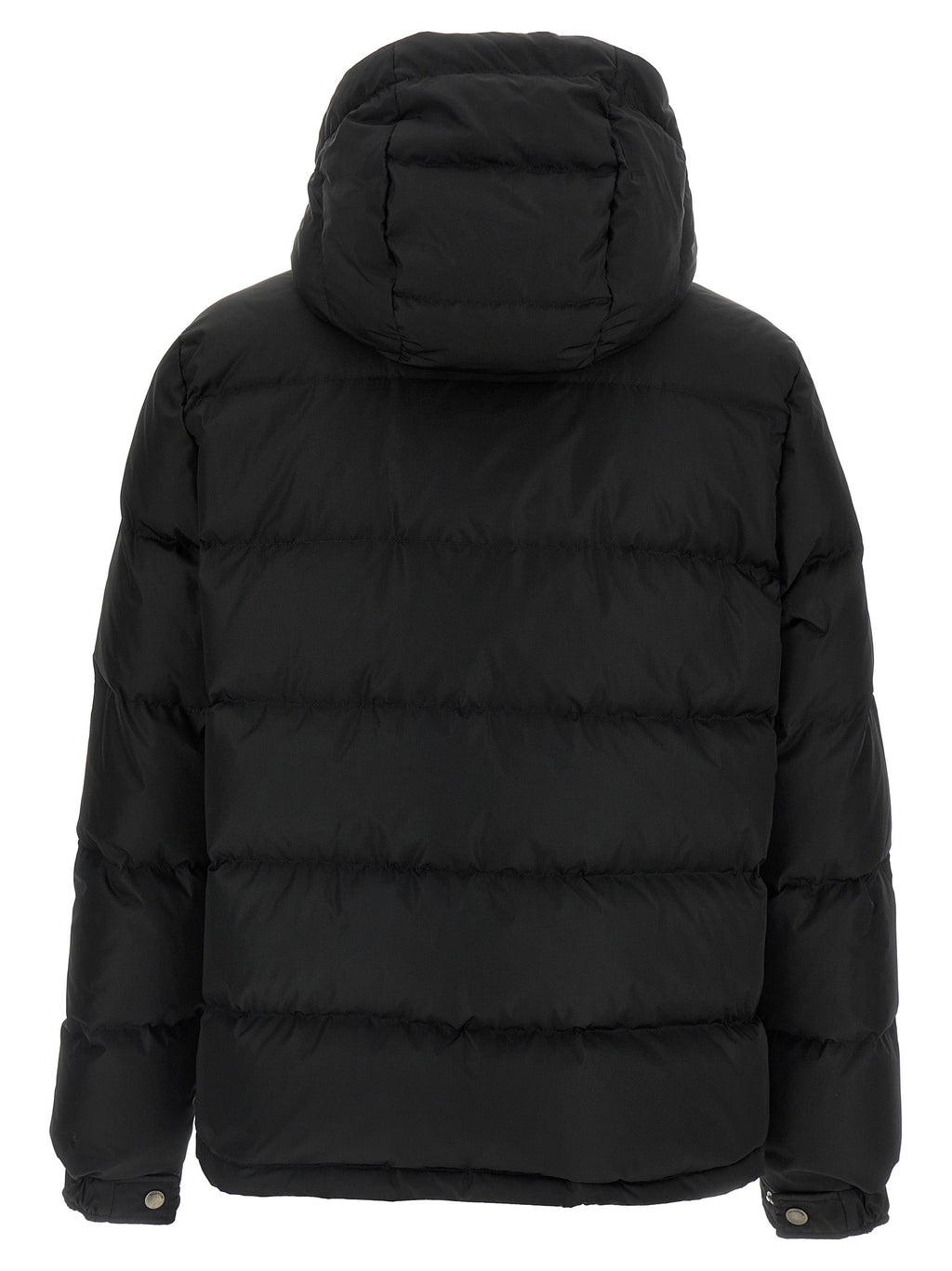 Valentino Garavani Black Polyamide Full-Length Jacket Valentino Garavani