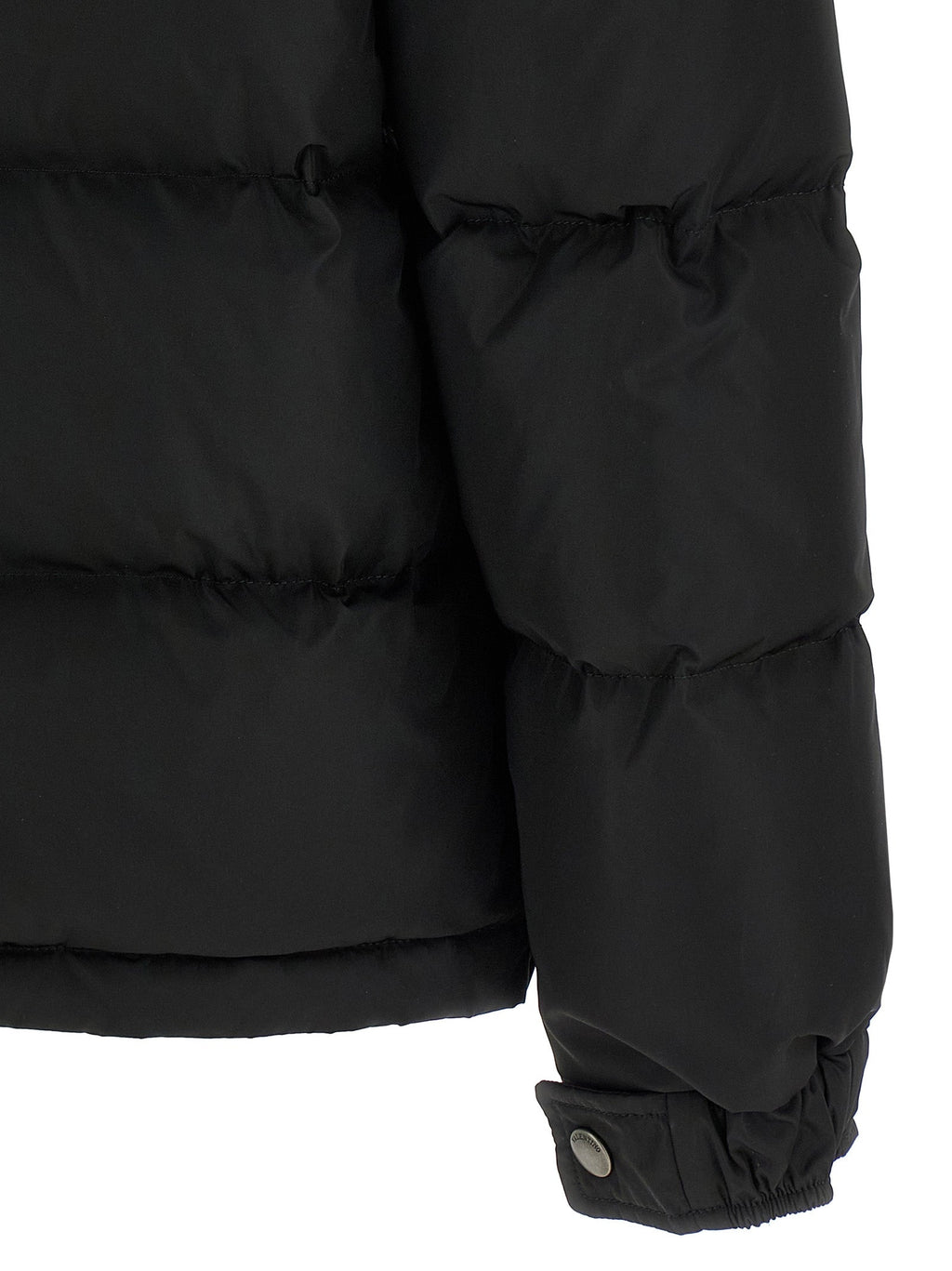 Valentino Garavani Black Polyamide Full-Length Jacket Valentino Garavani