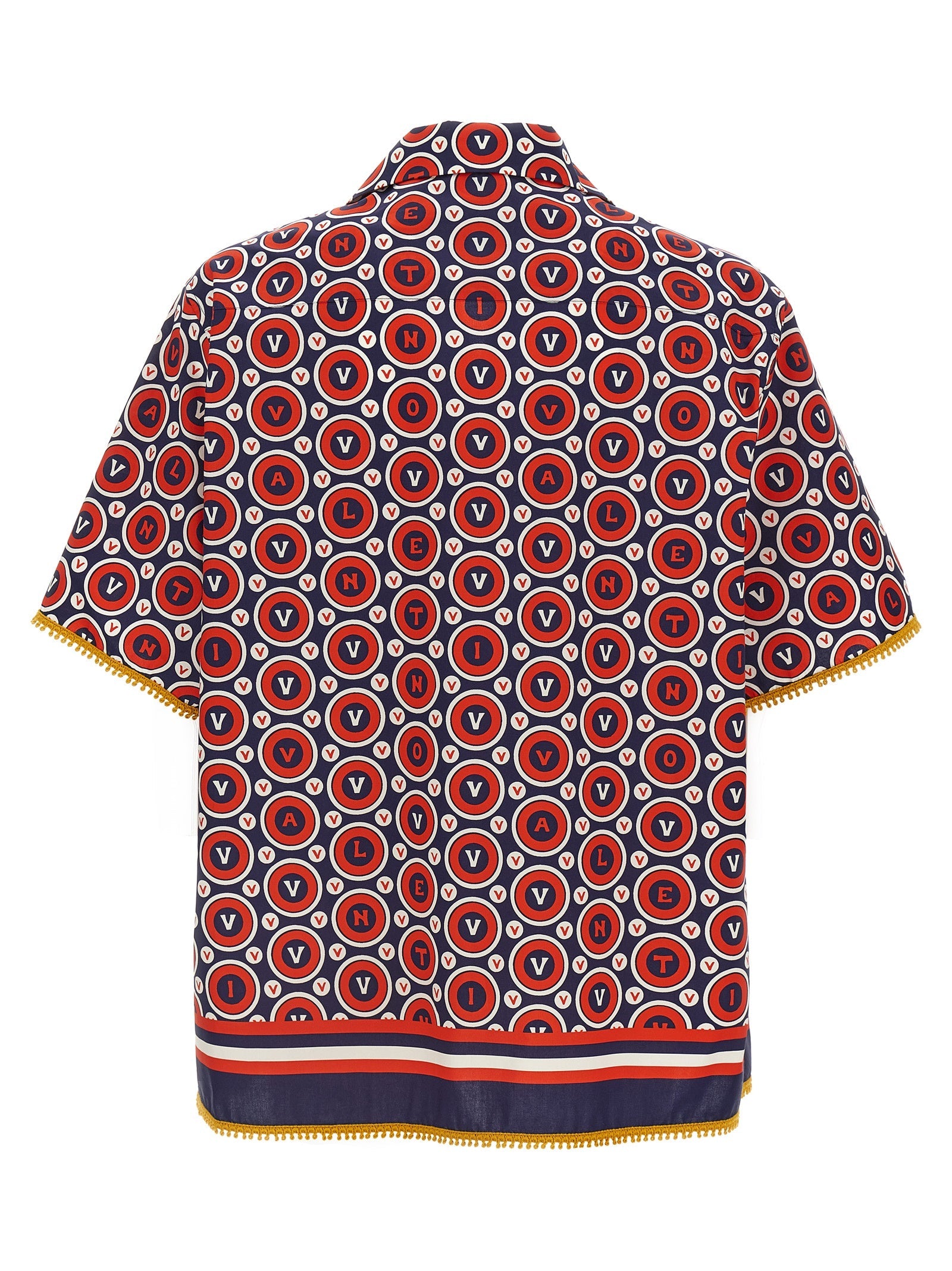 Valentino Garavani Multicolor Cotton Blouse Valentino Garavani