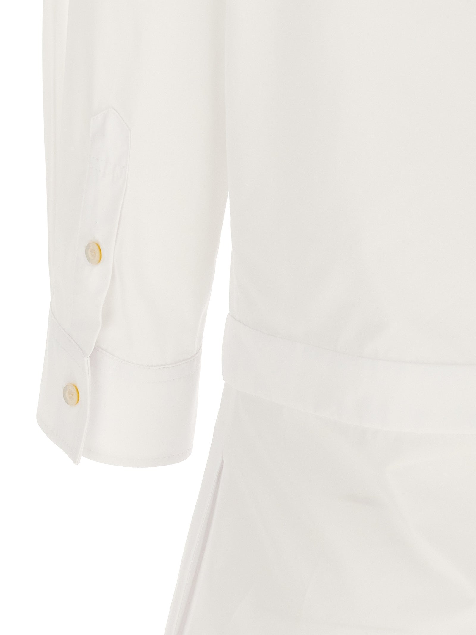 Gucci White Cotton Short Dress Gucci