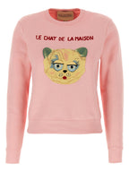 Valentino Garavani Multicolor Cotton Sweatshirt Valentino Garavani