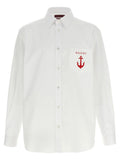 Gucci White Cotton Blouse Gucci